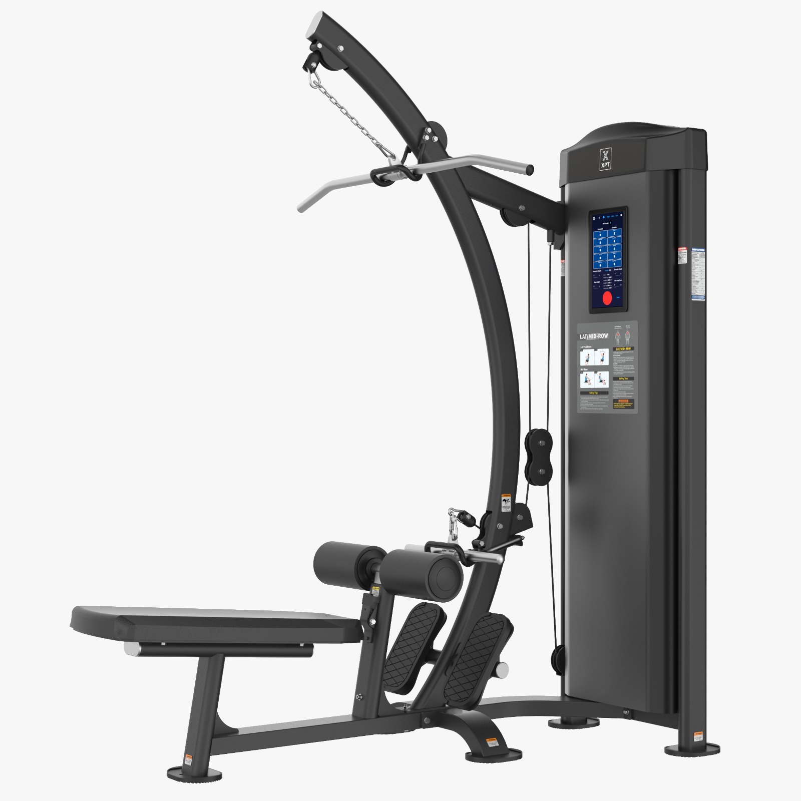 XPT Motorized Dual-Line Lat Pulldown & Mid Row
